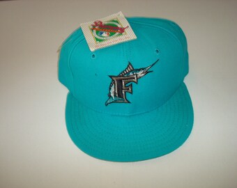 florida marlins teal hat