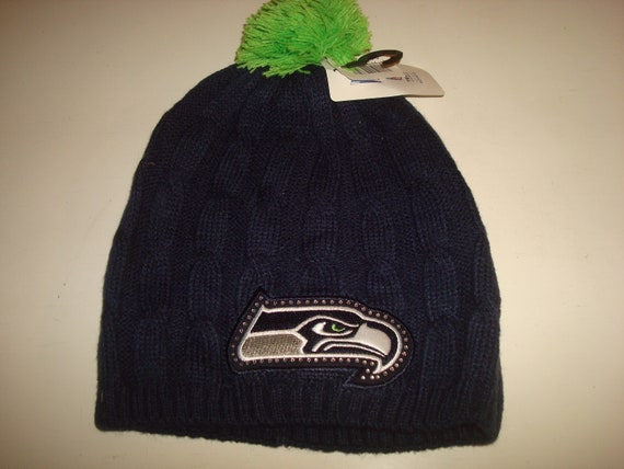 SEATTLE SEAHAWKS Skull Beanie Knit 
