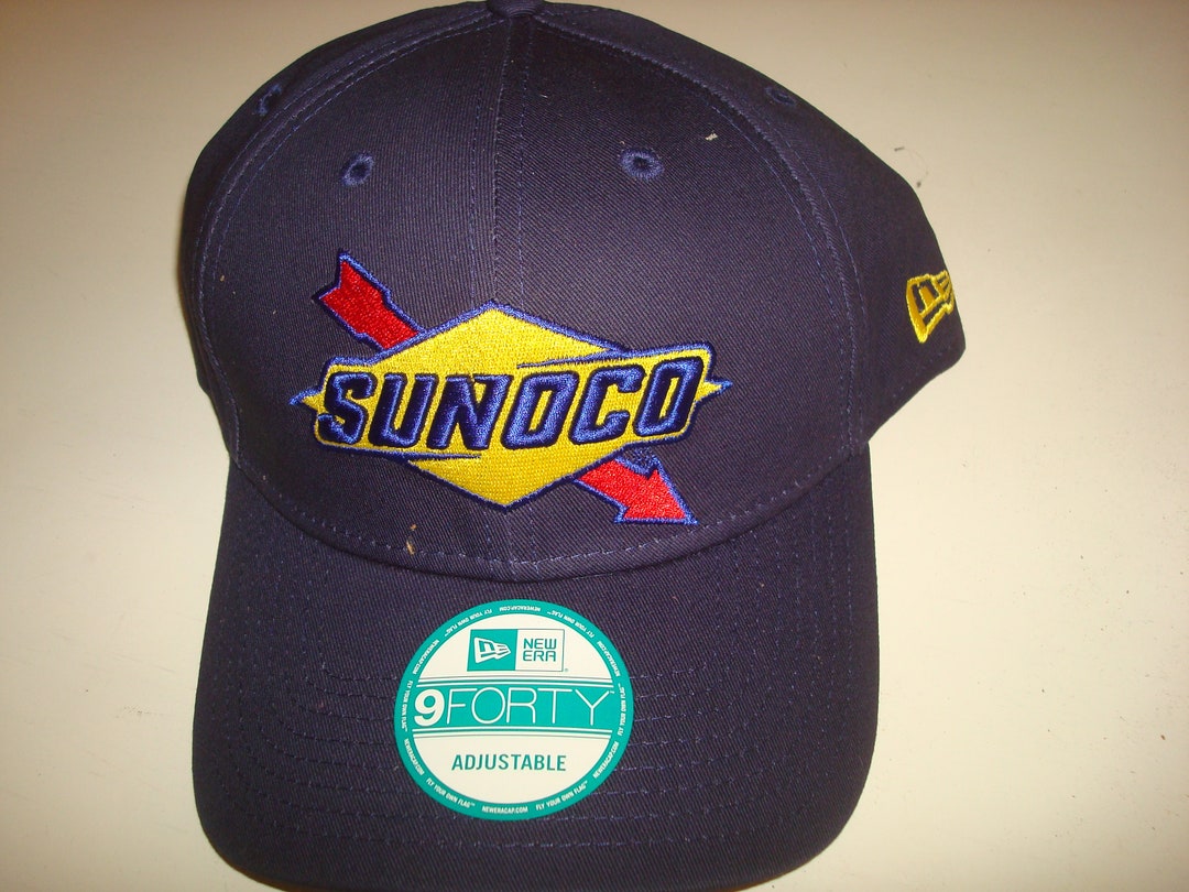 SUNOCO Racing Snapback Script Hat Cap Vintage 90s - Etsy