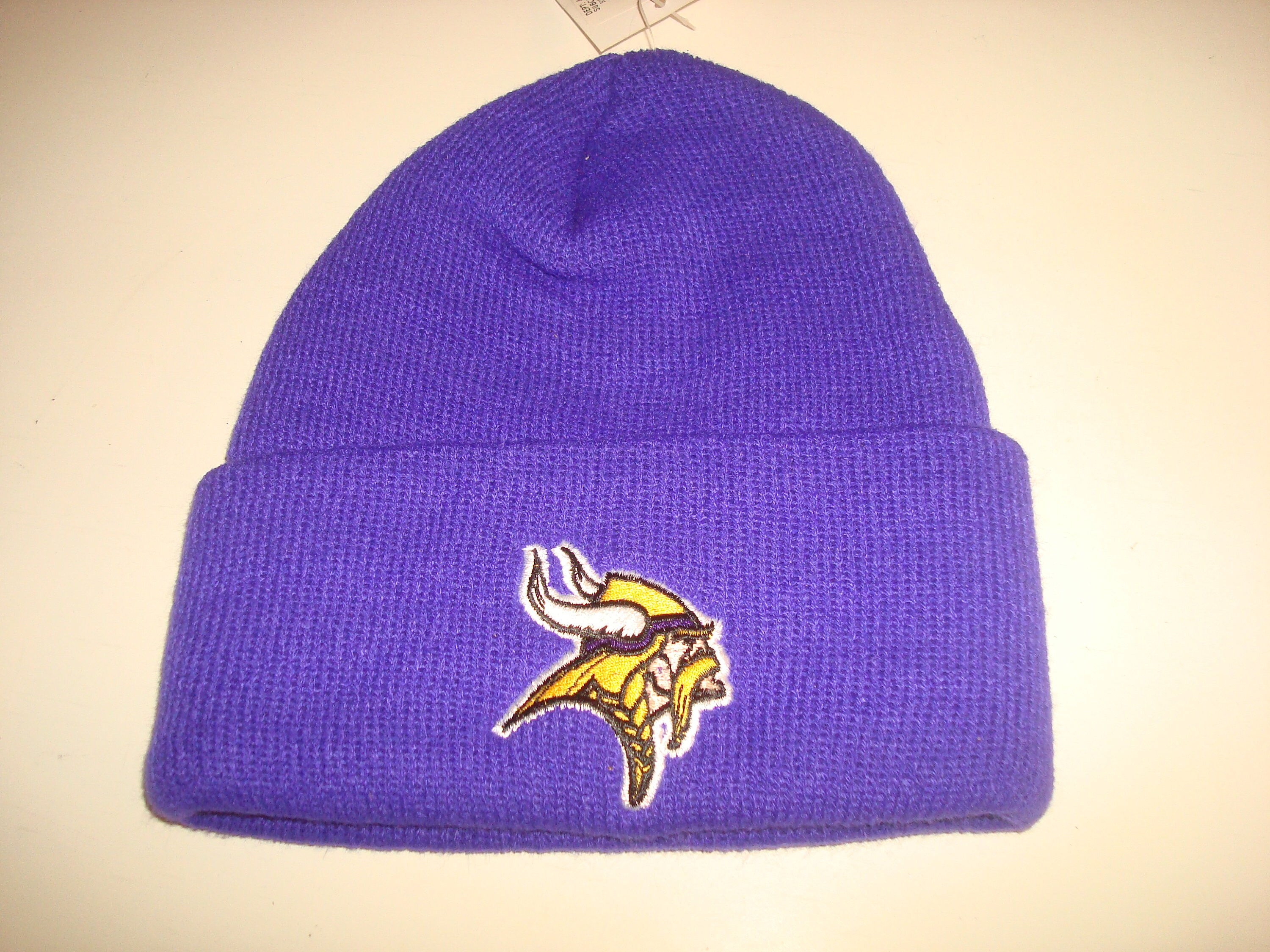 MINNESOTA VIKINGS Skull Beanie Knit 