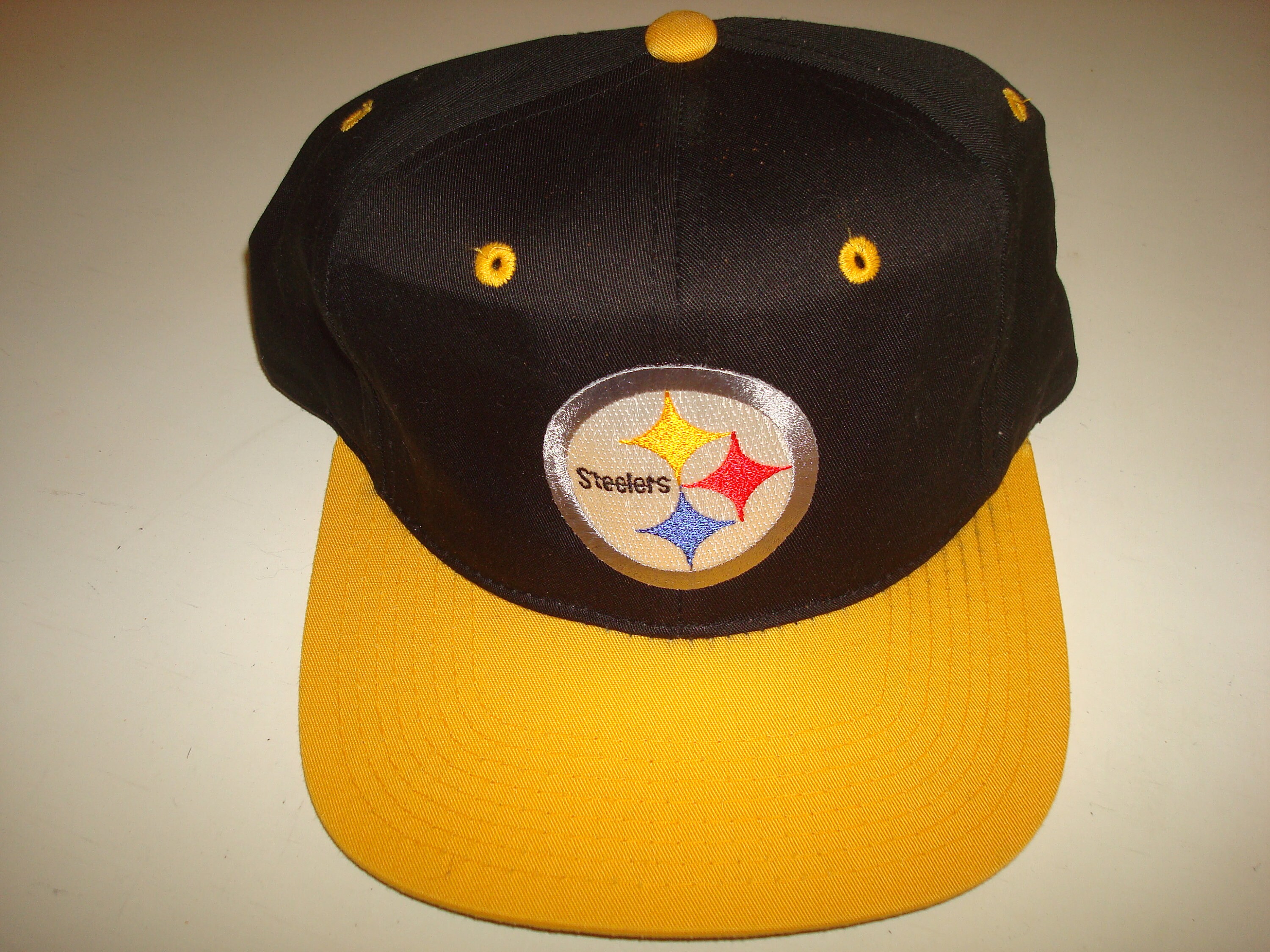 STEELERS NEW ERA Snapback Script Hat 