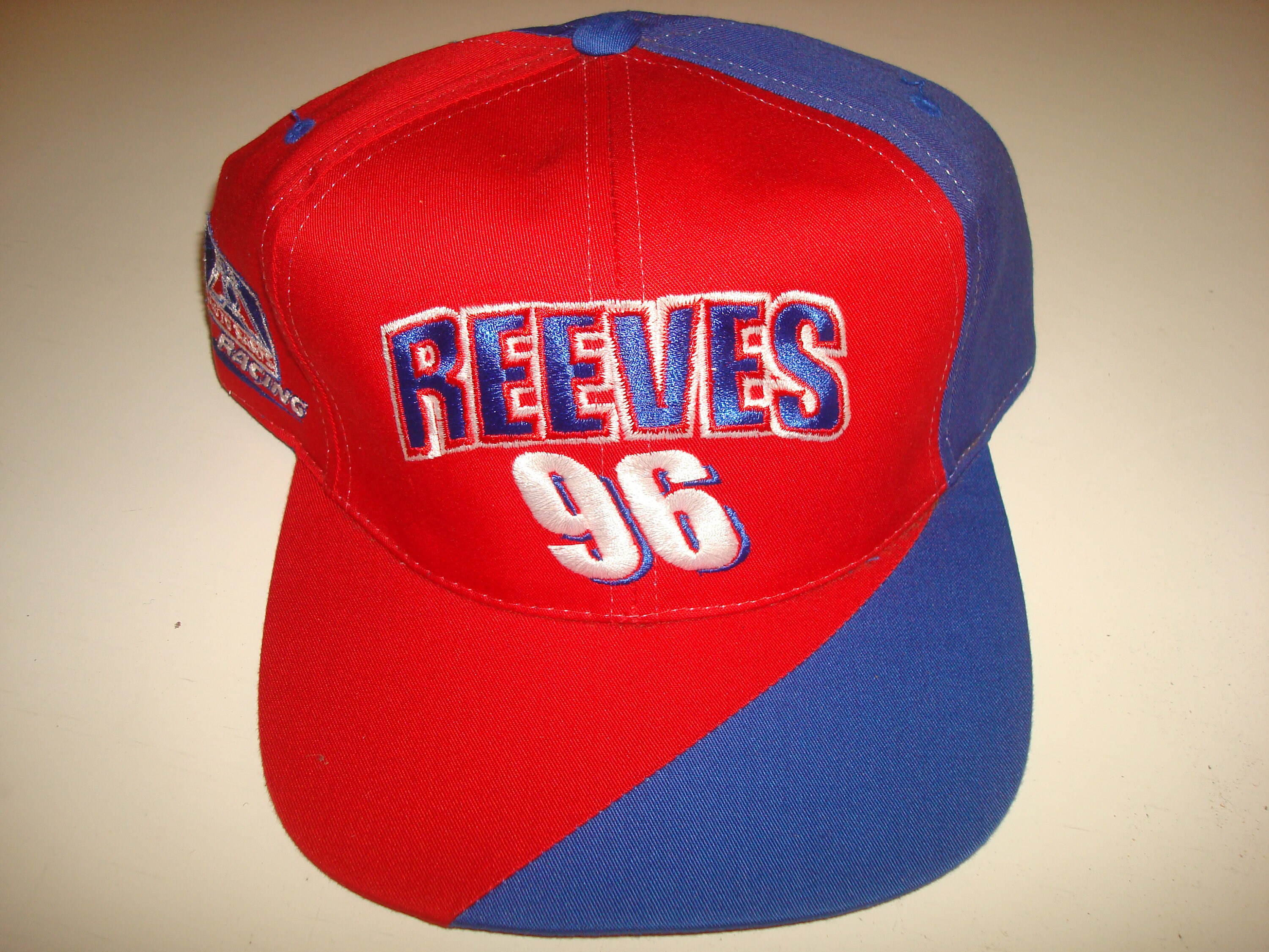 Reeves 96 NASCAR Racing Snapback Script 