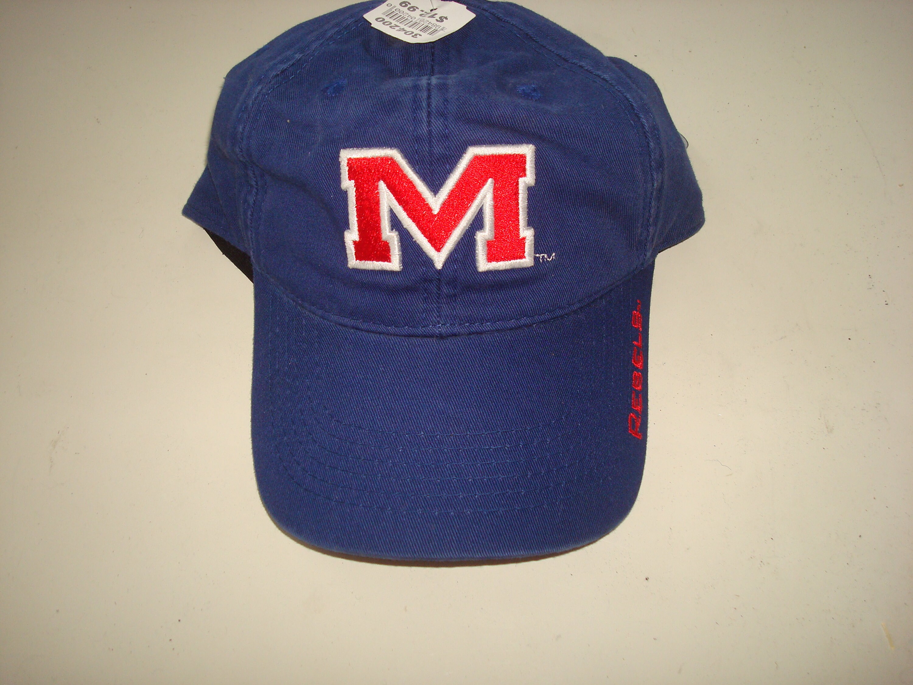 Ole Miss Beach Golf Vintage Hat Hat 