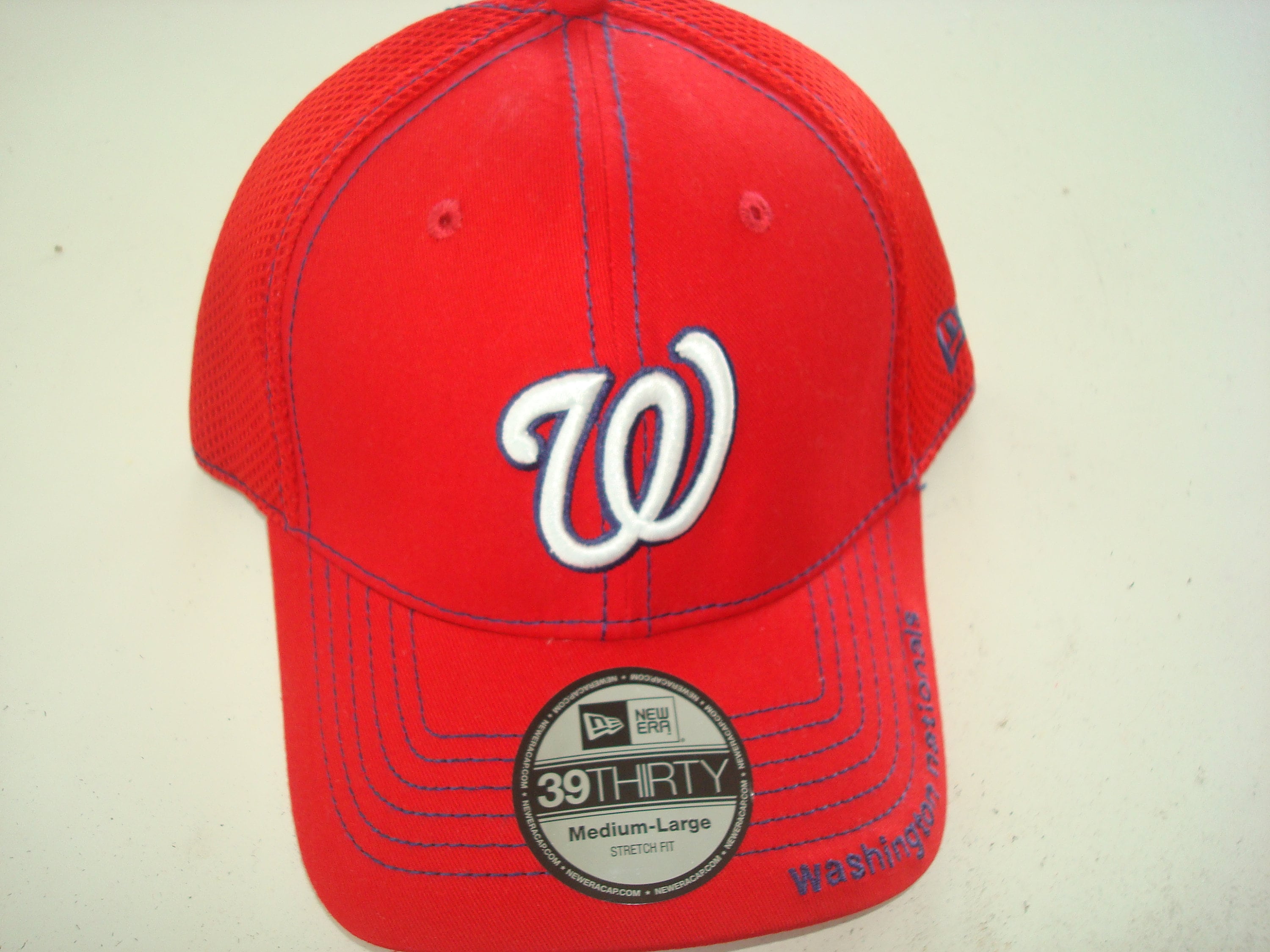 WASHINGTON NATIONALS fitted vintage hat hat cap size m/lg