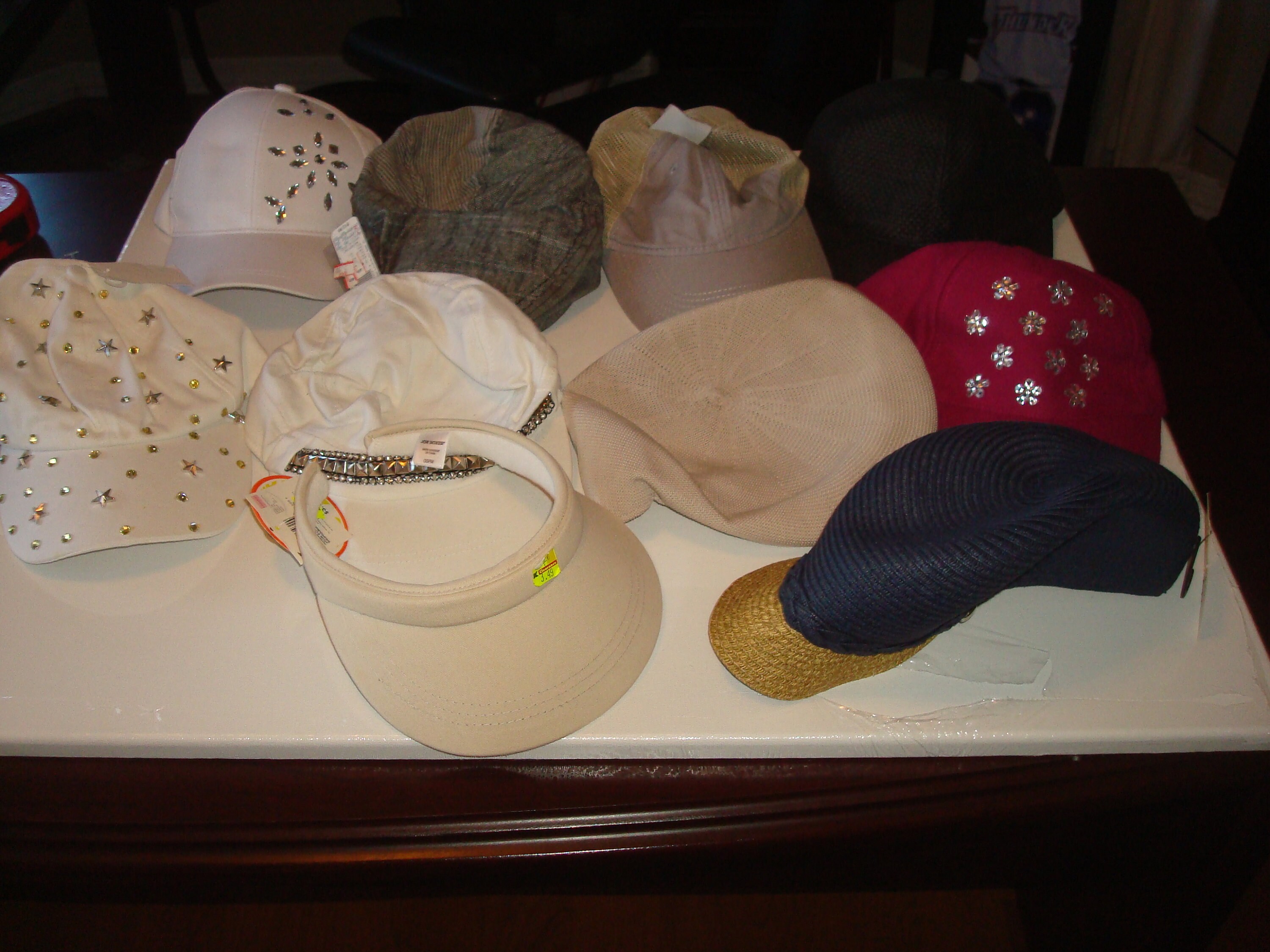 BUNDLE Lot Hat Cap Wholesale 10 Hats 