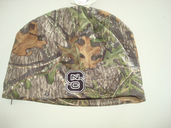 Camo Skull Beanie Knit Toboggan Script 