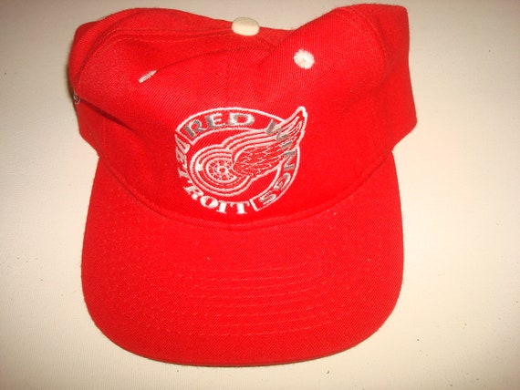Detroit Red Wings Fit Vintage Hat 90s 