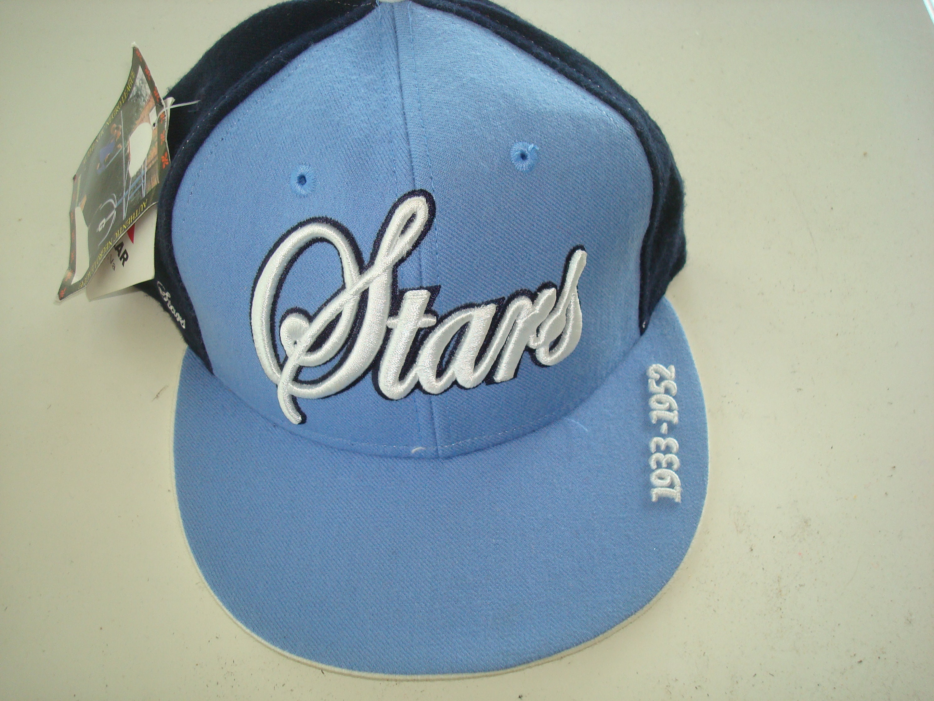 1920 Detroit Stars Game Issued Fitted Negro League Baseball Hat Cap 7 1/2