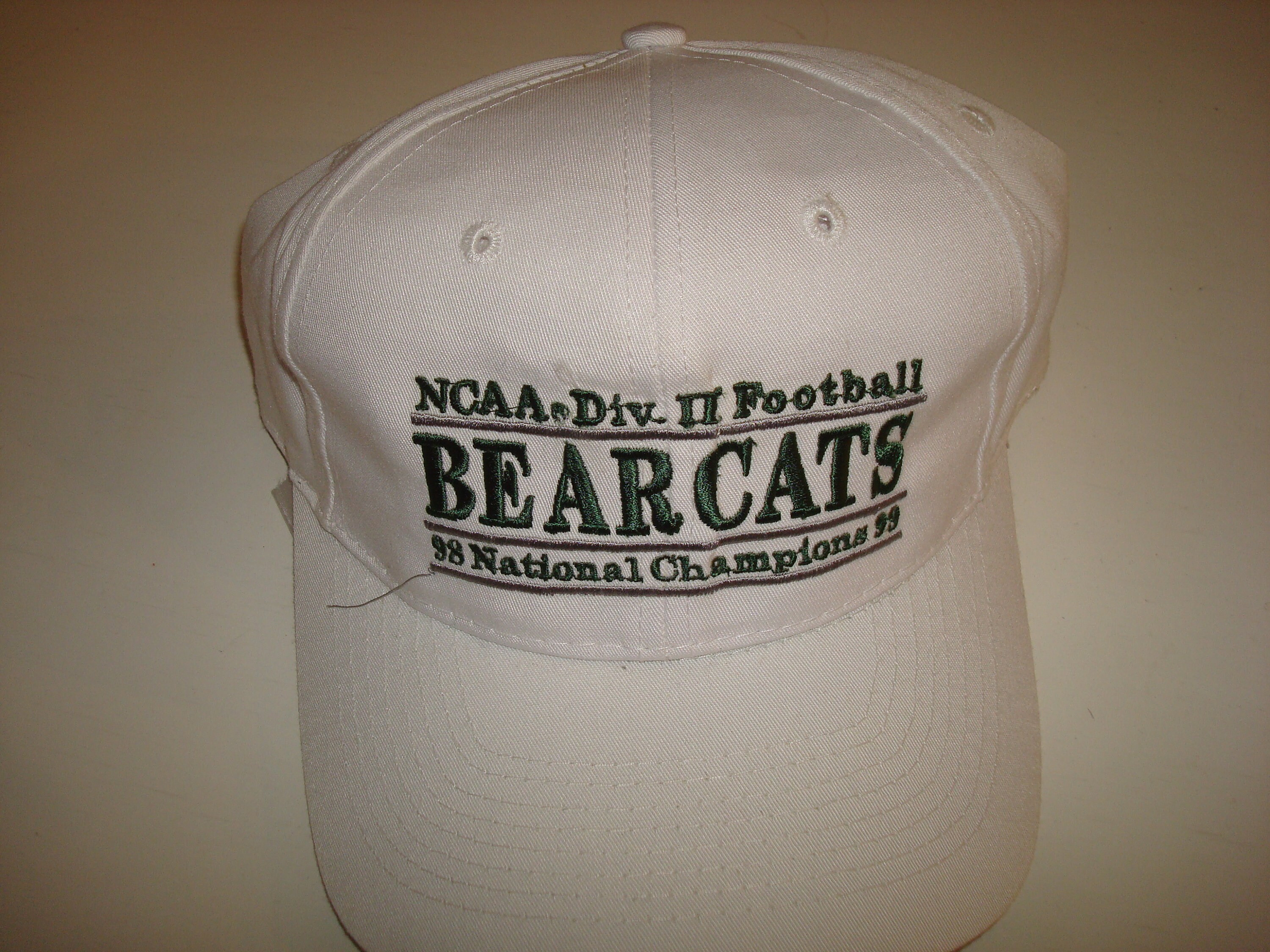 BEARCATS THE GAME Snapback Script Hat 