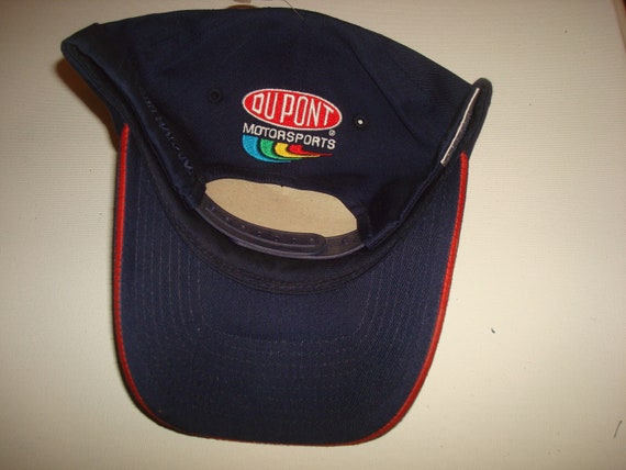 JEFF GORDON  script Vintage Snapback  hat cap vin… - image 2