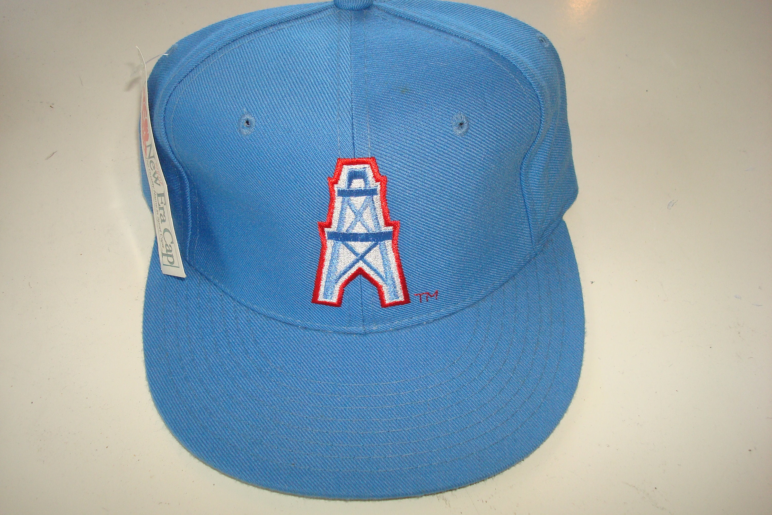 KTZ Houston Oilers Vintage Sharktooth 9fifty Cap in Blue for Men