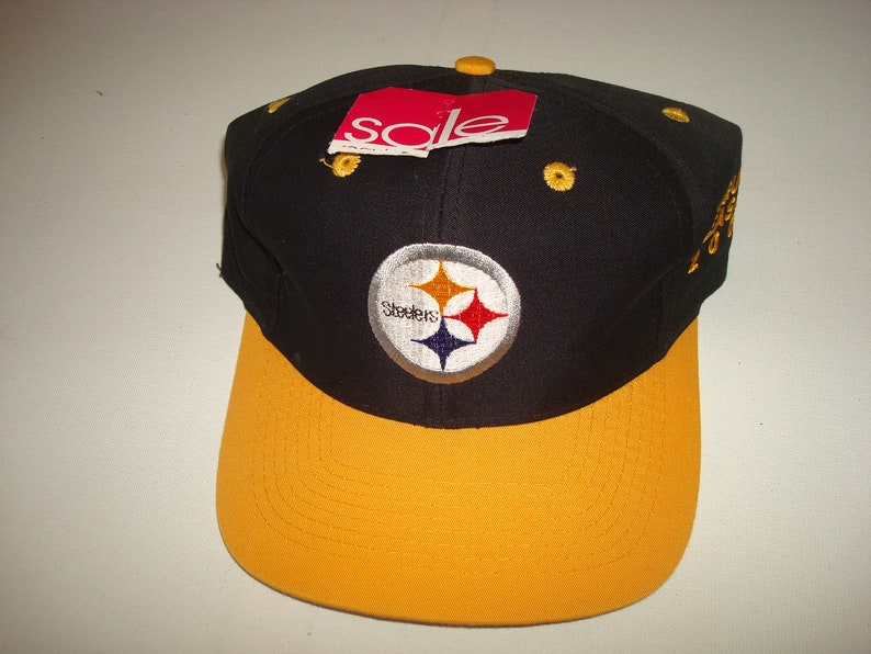 PITTSBURGH STEELERS script Vintage Snapback hat cap