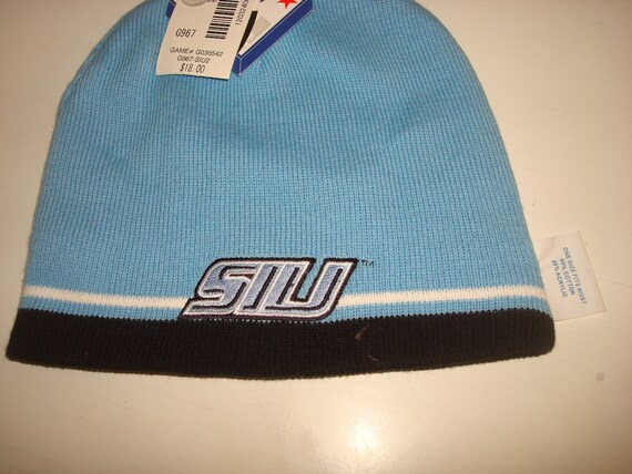 SIU BLUE Skull Beanie Knit Toboggan 