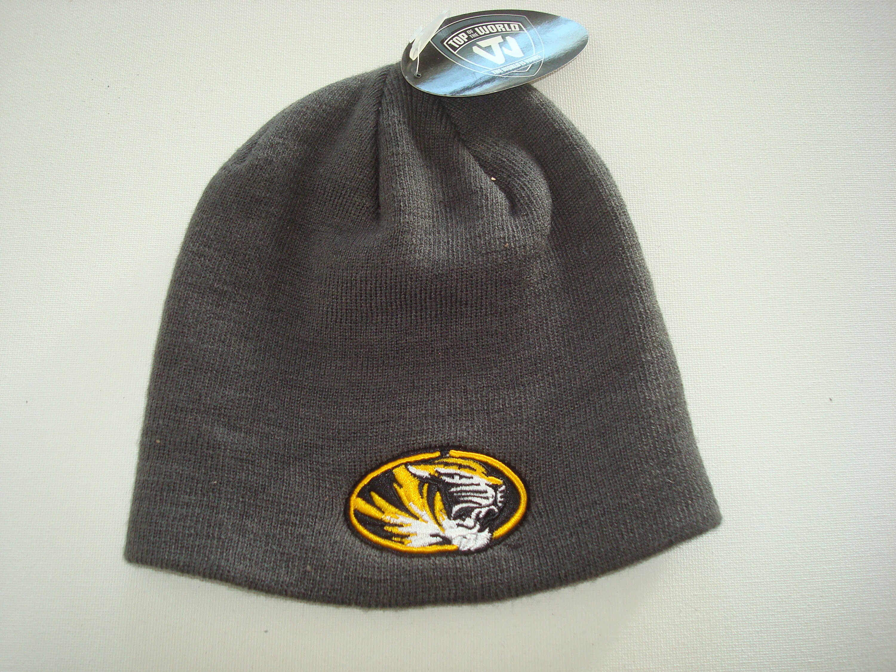 MISSOURI TIGERS Skull Beanie Knit 