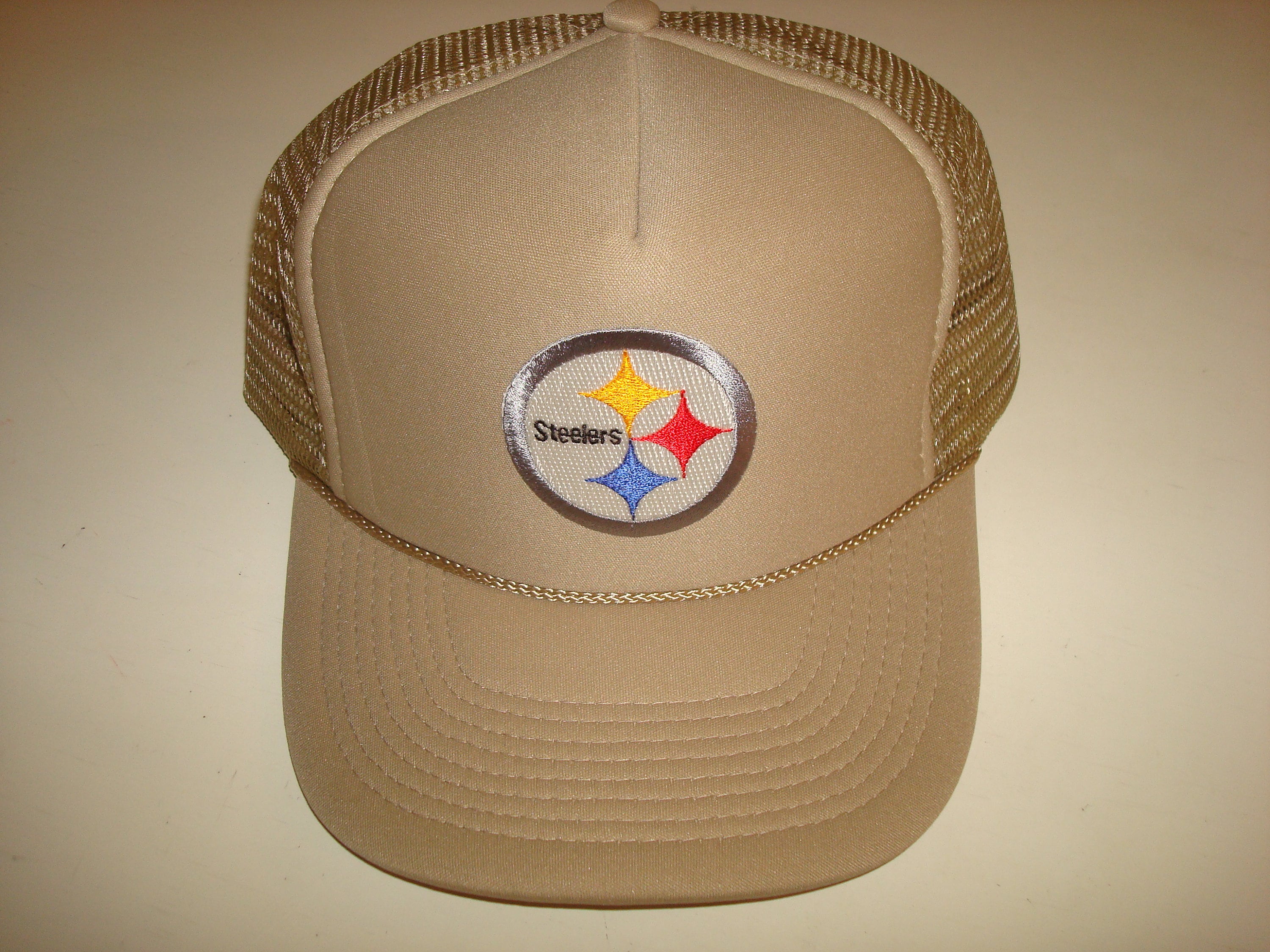 Reebok on Field Pittsburgh Steelers Baseball Hat Cap White OSFA Headwear NFL
