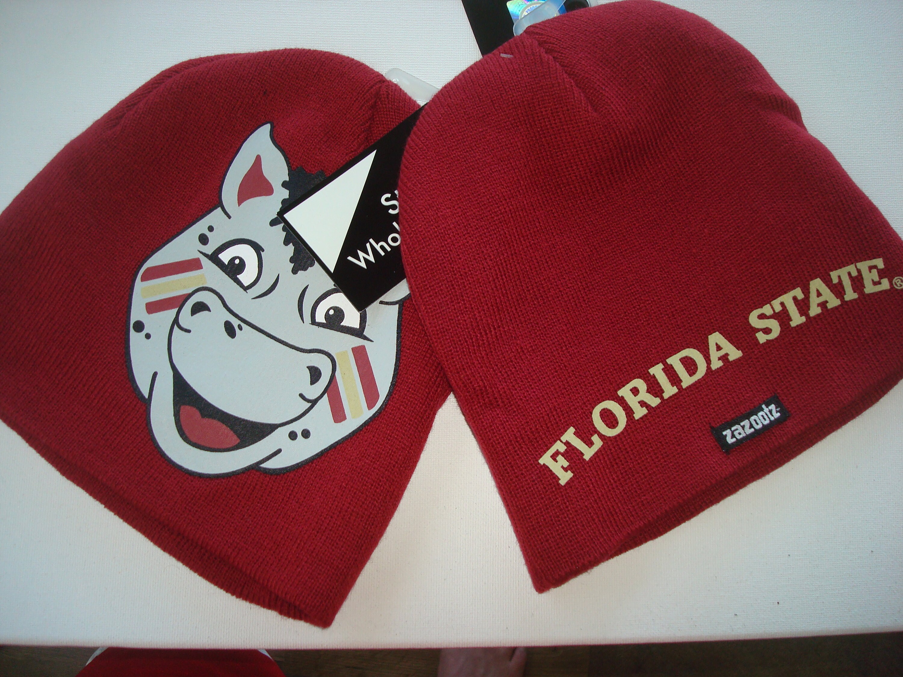 FSU SEMINOLES Beanie Knit Toboggan 