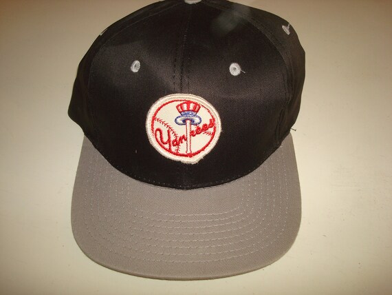 NEW YORK YANKEES Snapback Script Hat Cap Vintage 90s - Etsy Canada