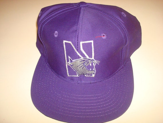 NORTHWESTERN WILDCATS      snapback script hat ca… - image 1