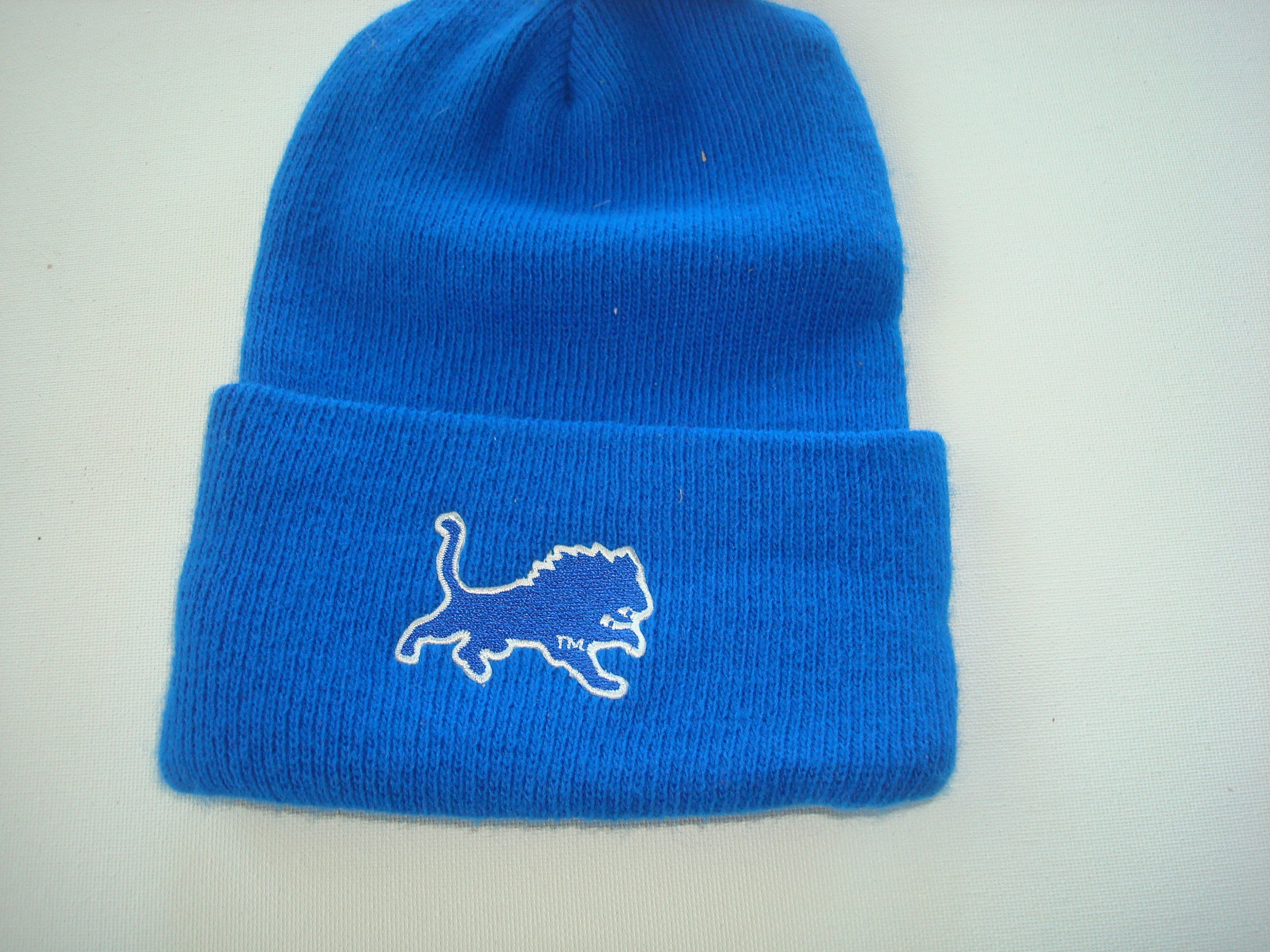 DETROIT LIONS Beanie Knit Toboggan 