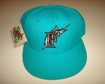 FLORIDA MARLINS 1994    NEW era    fitted  vintage hat 90s hat cap size 7 3/8