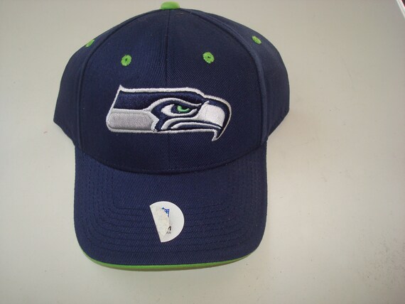 SEATTLE SEAHAWKS Beach Golf Vintage Hat 