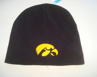 IOWA HAWKEYES Beanie Knit Toboggan 