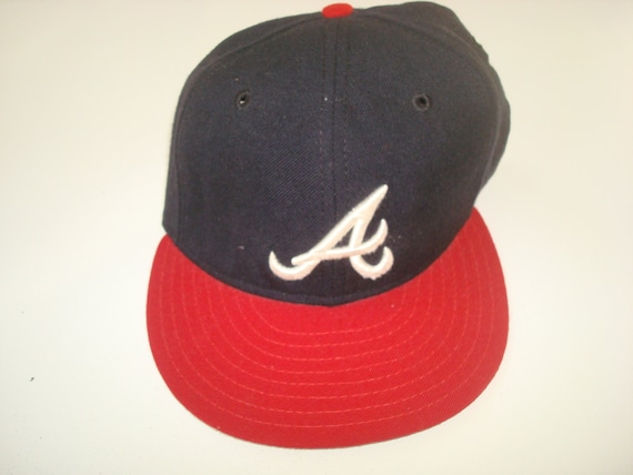 ATLANTA BRAVES New Era Fitted Vintage Hat 90s Hat Cap Size 6 7/8 -   Canada