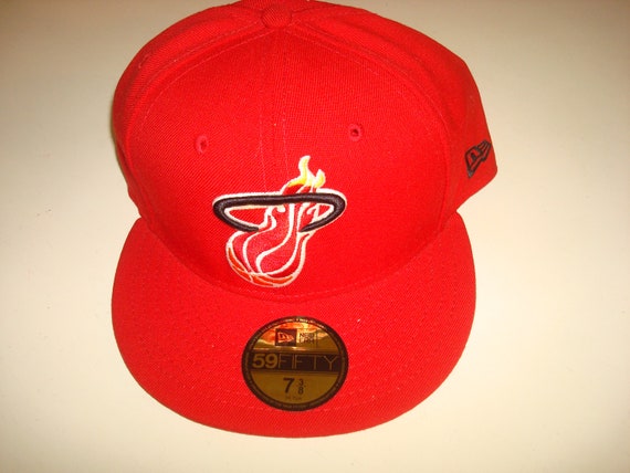 MIAMI HEAT new era   fitted  vintage hat hat cap … - image 1