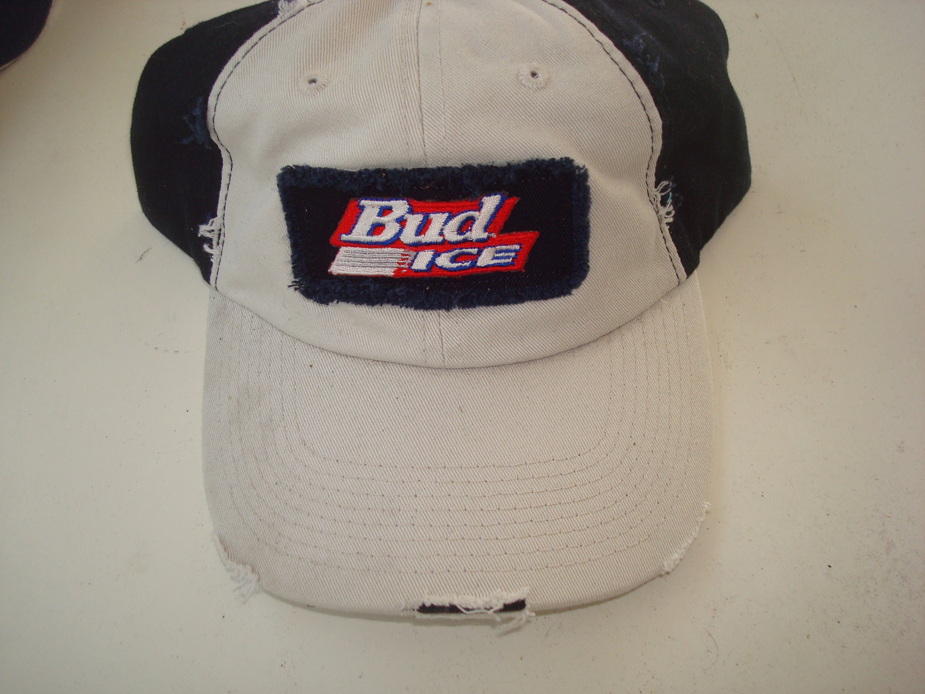 BUD ICE Beach Golf Vintage Hat Hat 
