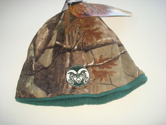 COLORADO STATE RAMS Camo Beanie Knit 