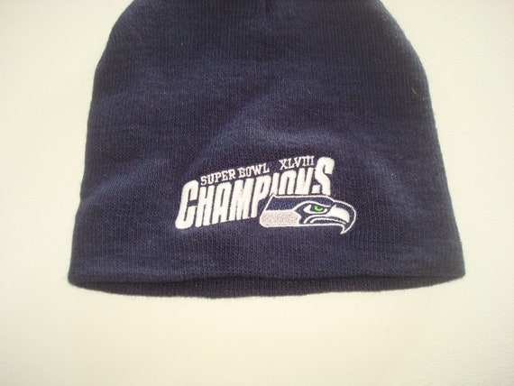 Seahawks League Skull Beanie Knit 
