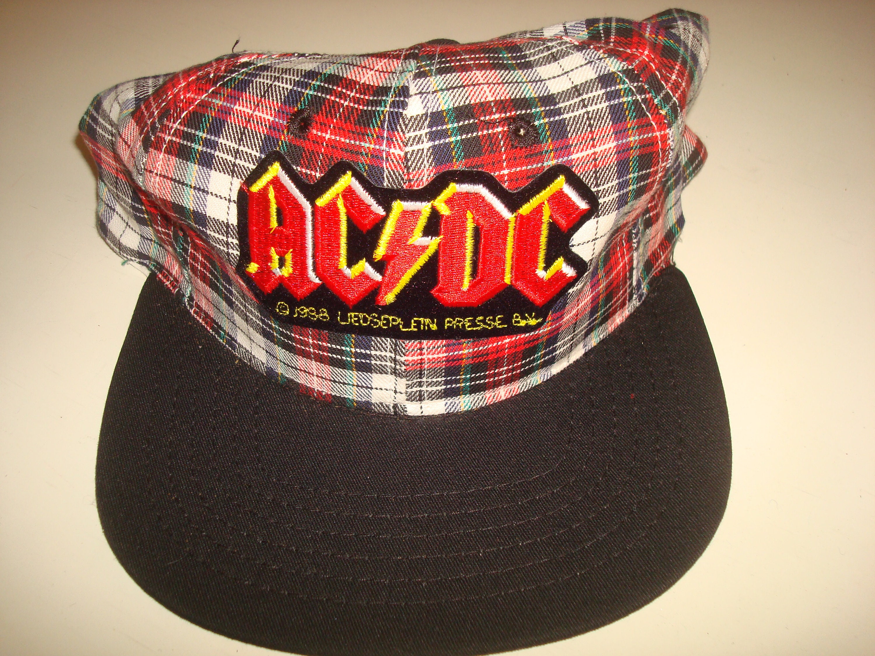 Sanctuary Brudgom ligegyldighed AC/DC 1988 80S Script Vintage Snapback Hat Cap Vintage 90s - Etsy
