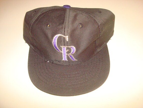 Snapback Script Hat Cap Vintage - Etsy