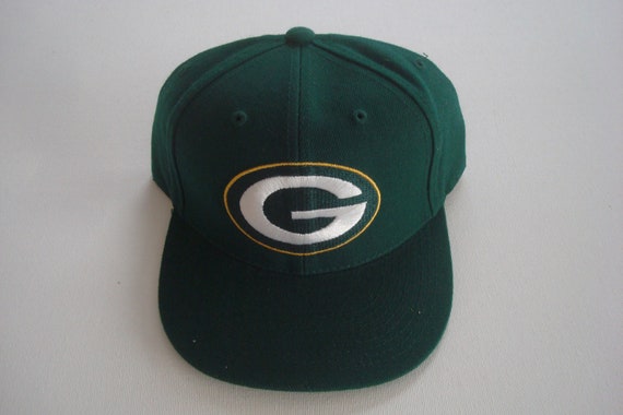GREN BAY PACKERS   Fitted  Sz 6 7/8    beach golf… - image 1