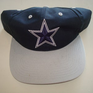 Deadstock Dallas Cowboys Snapback Hat Logo 7 Blue Gray NFL Football NWT New  With Tags 