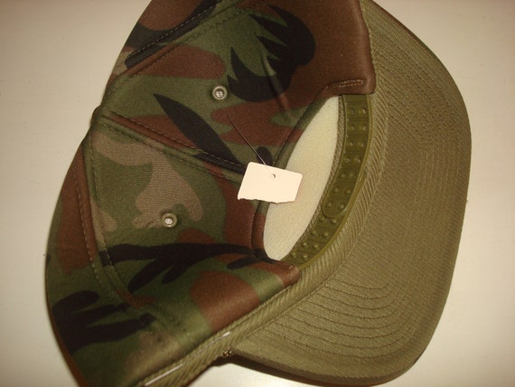 San Diego Padres Camo SGA Promo Snapback Script Hat Cap Vintage 90s