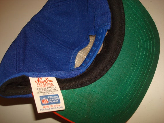 Denver Broncos New Era Vintage Snapback Script Hat Cap Vintage 90s