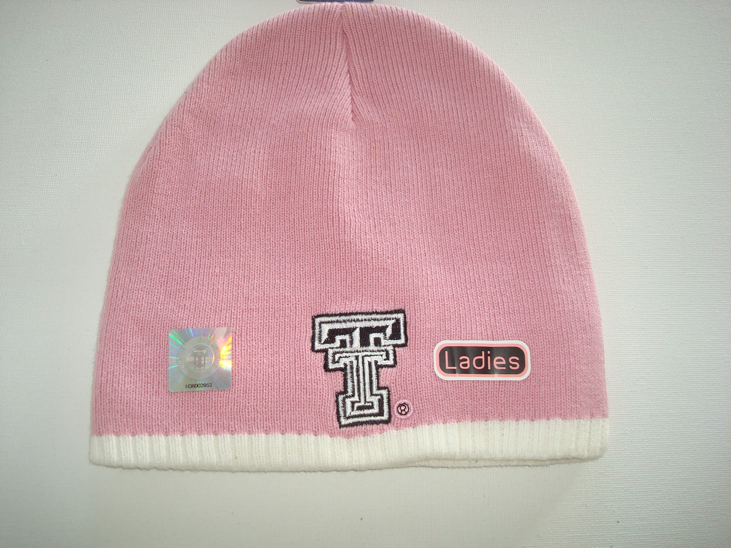 TEXAS TECH Skull Beanie Knit Toboggan 