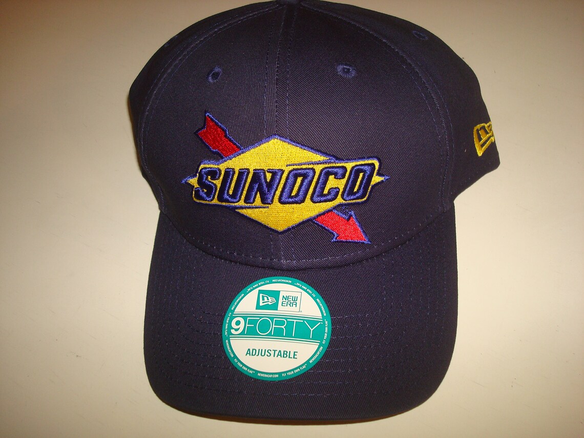 Sunoco new era snapback script hat cap vintage 90s | Etsy
