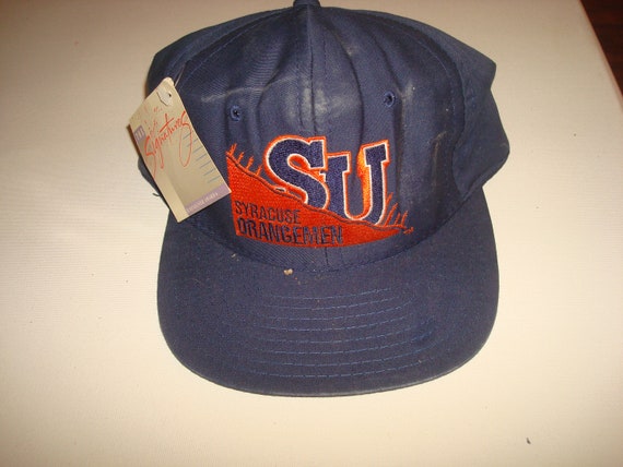 SYRACUSE ORANGEMEN  script Vintage Snapback  hat … - image 1