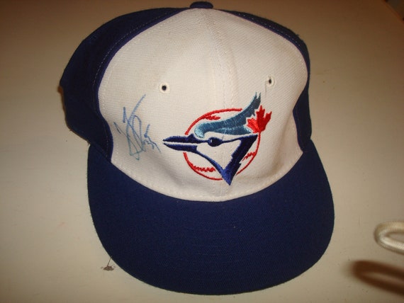 Toronto Blue Jays Hat Baseball Cap Fitted 7 5/8 New Era Blue Vintage MLB  Retro