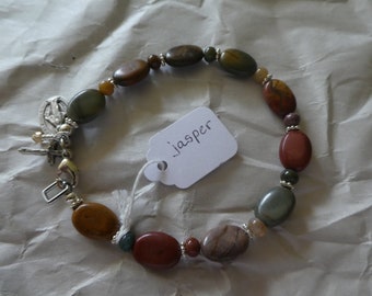 Cherry Creek Jasper Rosary Bracelet