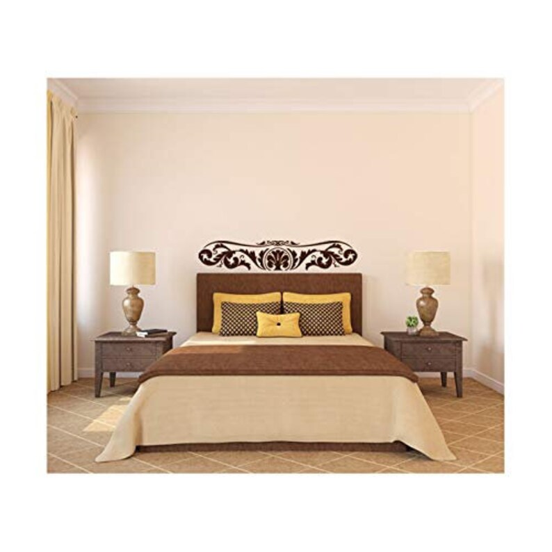 9 tall x 48 wide Elegant Fern Flourish Wall Decal