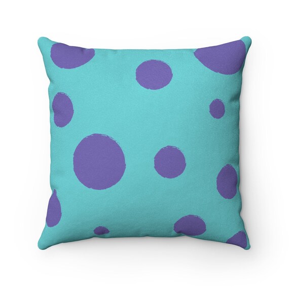 Monsters Inc Sully Fur Print Pillow Disney Pixar Etsy