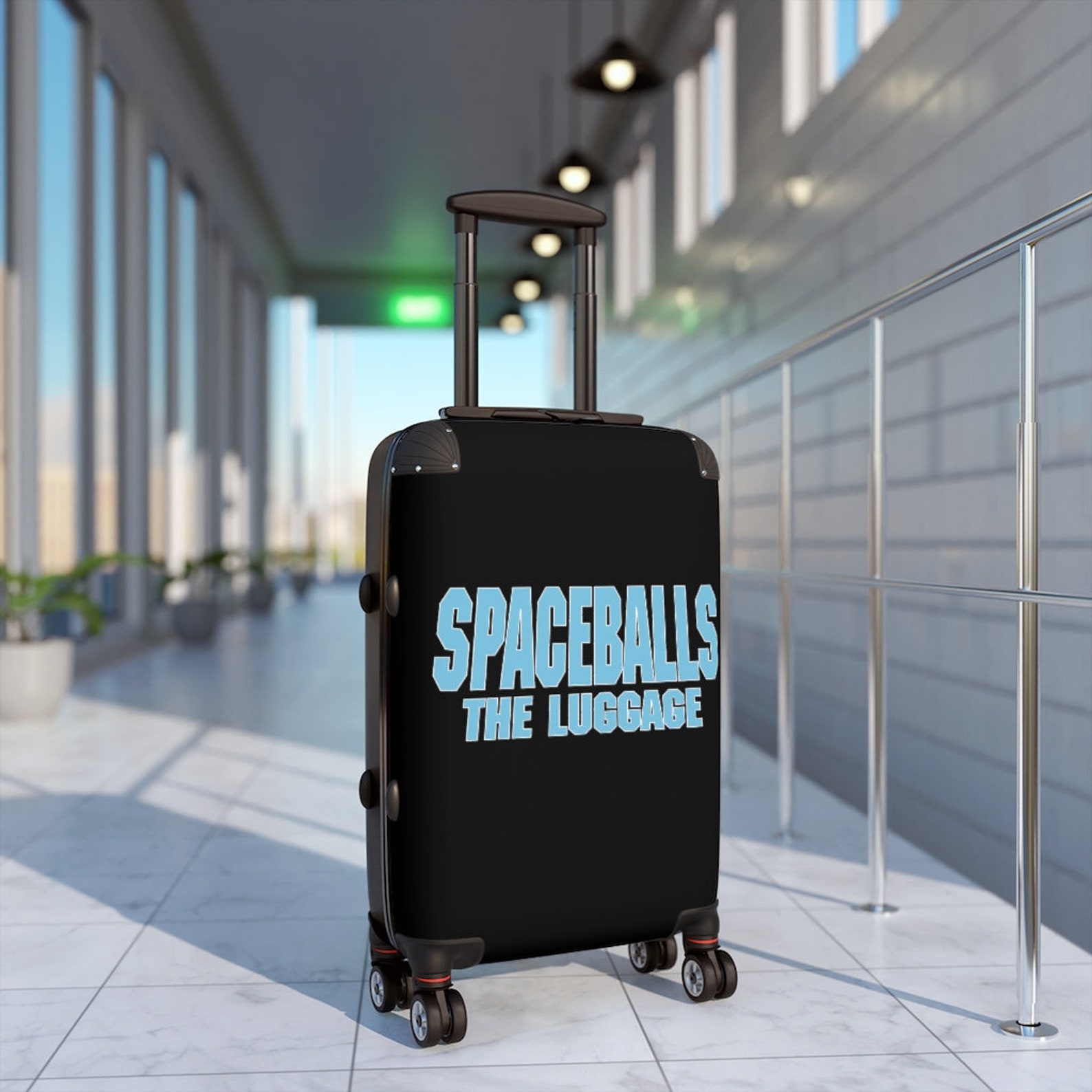 SPACEBALLS THE LUGGAGE Premium Travel Sentry Brand CarryOn Etsy