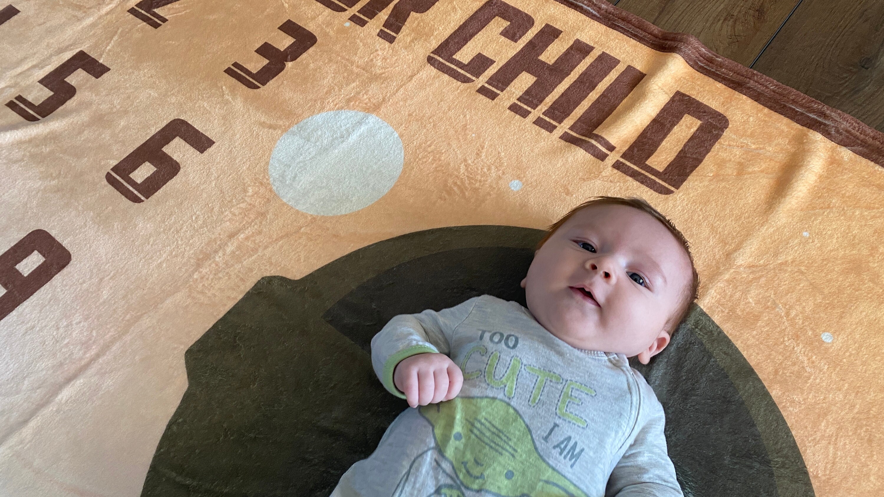 Star wars 2025 baby month blanket