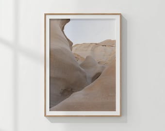 Milos Greece Photography | Coastal Print | Greece Travel Poster | Greek Islands | Sarakiniko Beach