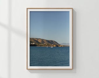 Coastal Digital Wall Art | Italy Printable Travel Poster | Sicily Photo Print
