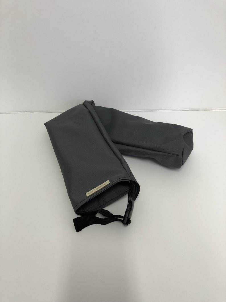 Bastone da passeggio impermeabile, stampelle, portaombrelli per passeggino e sedia a rotelle Grey