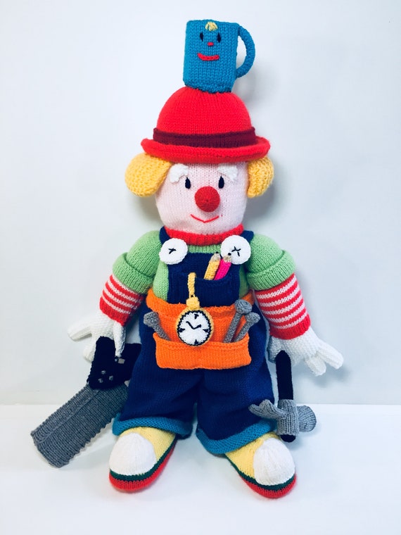 knitted character dolls